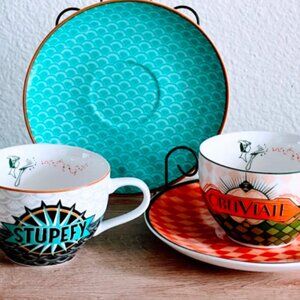 NIB Harry Potter Fantastic Beasts Tea Cup Set
